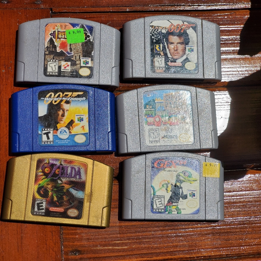 Nintendo 64 game bundle of 6